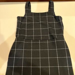 Abercrombie kids plaid dress